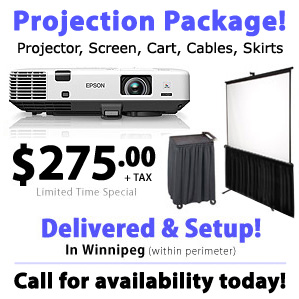 Winnipeg Projector Rental with Delivery